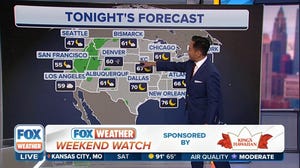 Weekend Watch: A look at this weekend's weather across the country