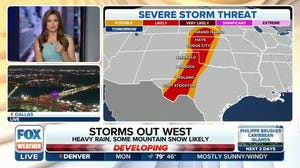 October storm bringing threats of severe weather, snow before breaking summerlike heat