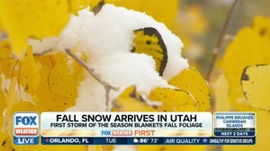 First snow hits Utah