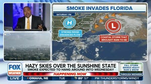How Canadian wildfire smoke is pushing into Florida