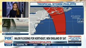 Tropical Storm Philippe's forecast track now includes New England