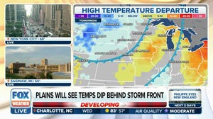 Fall storms bringing heat relief across the nation