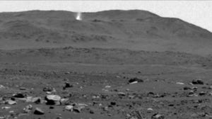 NASA rover records a dust devil zooming across Martian landscape
