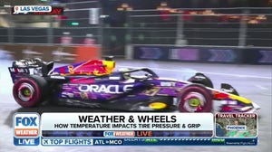 Cold temperatures for Las Vegas' first ever Formula One race
