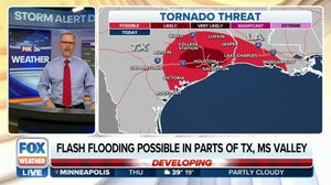 Houston at risk of seeing tornadoes Thursday as severe thunderstorms threaten Texas, Louisiana