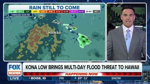 Hawaii under Flash Flood Watch as Kona Low brings flooding rain