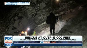 How a hiker was saved from frigid conditions in Colorado