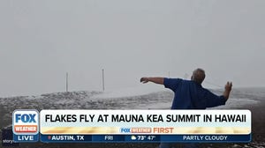 Hawaii's Big Island summits could see up to 5 inches of snow
