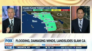 Flash flood threat remains in Southern California as atmospheric river finally begins to exit region