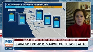 How California's atmospheric river storms impact state's reservoirs, water resources