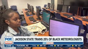 Jackson State University student is an aspiring meteorologist