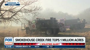 Wildfires continue to rage across Texas Panhandle