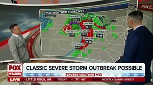 Classic severe weather outbreak in making across America's heartland
