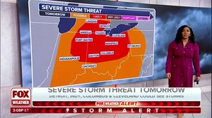 Wednesday's storms target the Ohio Valley