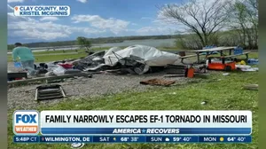 Family survives encounter with EF-1 tornado in Missouri