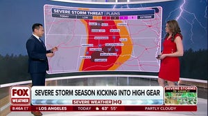 Dangerous stretch of severe storms on the way for central US