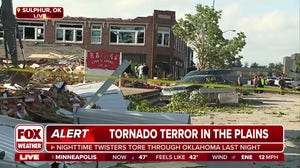Tornado destroys town of Sulphur, Oklahoma