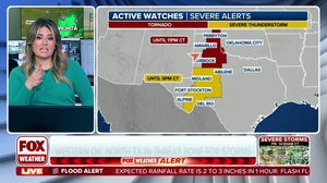 Severe weather watches issued for much of West Texas and Panhandle