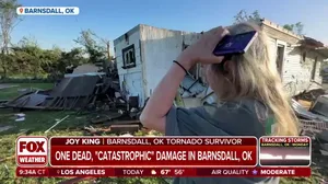 'Thank God, we're alive': Barnsdall, OK woman recounts harrowing tale of enduring tornado