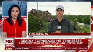 Catastrophic damage in Murray County, TN after deadly tornadoes hit state