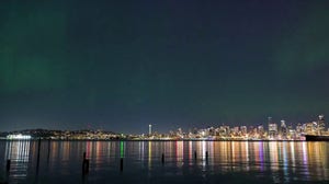 Watch: Dazzling Northern Lights dance across Seattle skyline in stunning time-lapse video
