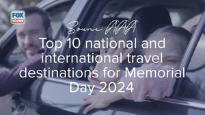 Where are the top 10 travel destinations in the US and across the globe for Memorial Day