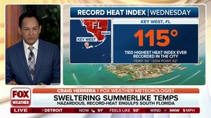Record-breaking heat continues to bake Florida