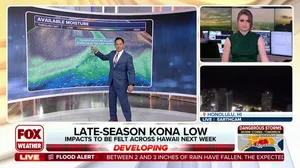 Flood watches remain in effect for Hawaii as Kona Low soaks islands