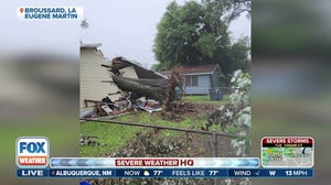 'We lost everything': Louisiana tornado survivor helps save mother