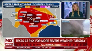 Texas in the bullseye for severe weather threats on Tuesday