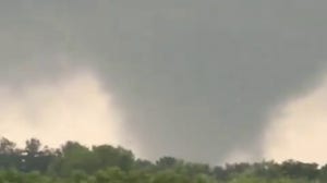 Tornado spotted from Darnestown, Maryland on Wednesday