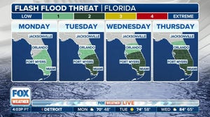 Tropical moisture threatens to drown South Florida under a foot of rain