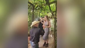 Colorado man proposes to girlfriend with ring around baby alligator