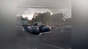 Caught on video: Florida tornado tosses pickup truck into traffic