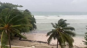 Watch: Waves and wind punish Dover Beach, Barbados