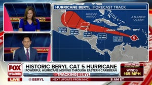 Where does Hurricane Beryl go next? South Texas on edge of forecast cone