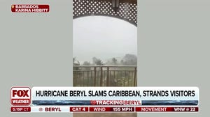 Hurricane Beryl strands US visitors in Barbados