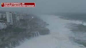 Hurricane Beryl sends waves crashing onto Dominican Republic