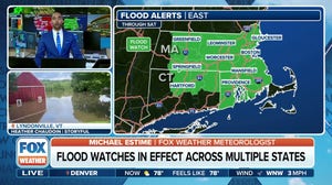 Soaking rains drench New England, prompting Flood Watches Saturday