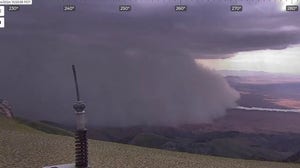 Watch: Visibility drops as massive haboob sweeps across Nevada landscape