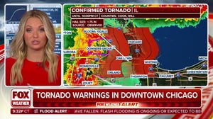 Tornado Warning issued for downtown Chicago