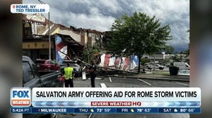 Salvation Army providing support for New York tornado victims: 'It looks like a war zone'