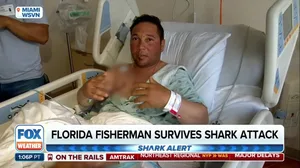 Florida fisherman survives shark attack in the Florida Keys