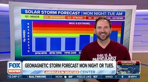 Strong Geomagnetic Storm could produce Northern Lights across northern US