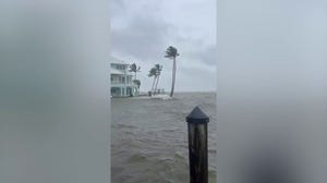 Storm surge hits southwestern Florida ahead of Tropical Storm Debby