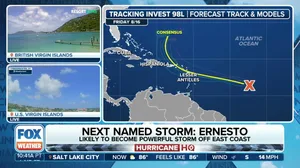 Development chances for Invest 98L continue to rise