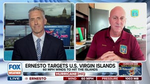 U.S. Virgin Islands Emergency Management deploys resources for Ernesto