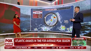 Several tropical systems being tracked in Atlantic