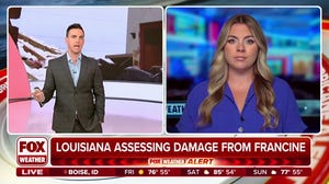 Louisiana assessing damage from Francine