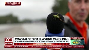 Grasshopper joins Bob Van Dillen for updates on flooding in Winnabow, North Carolina